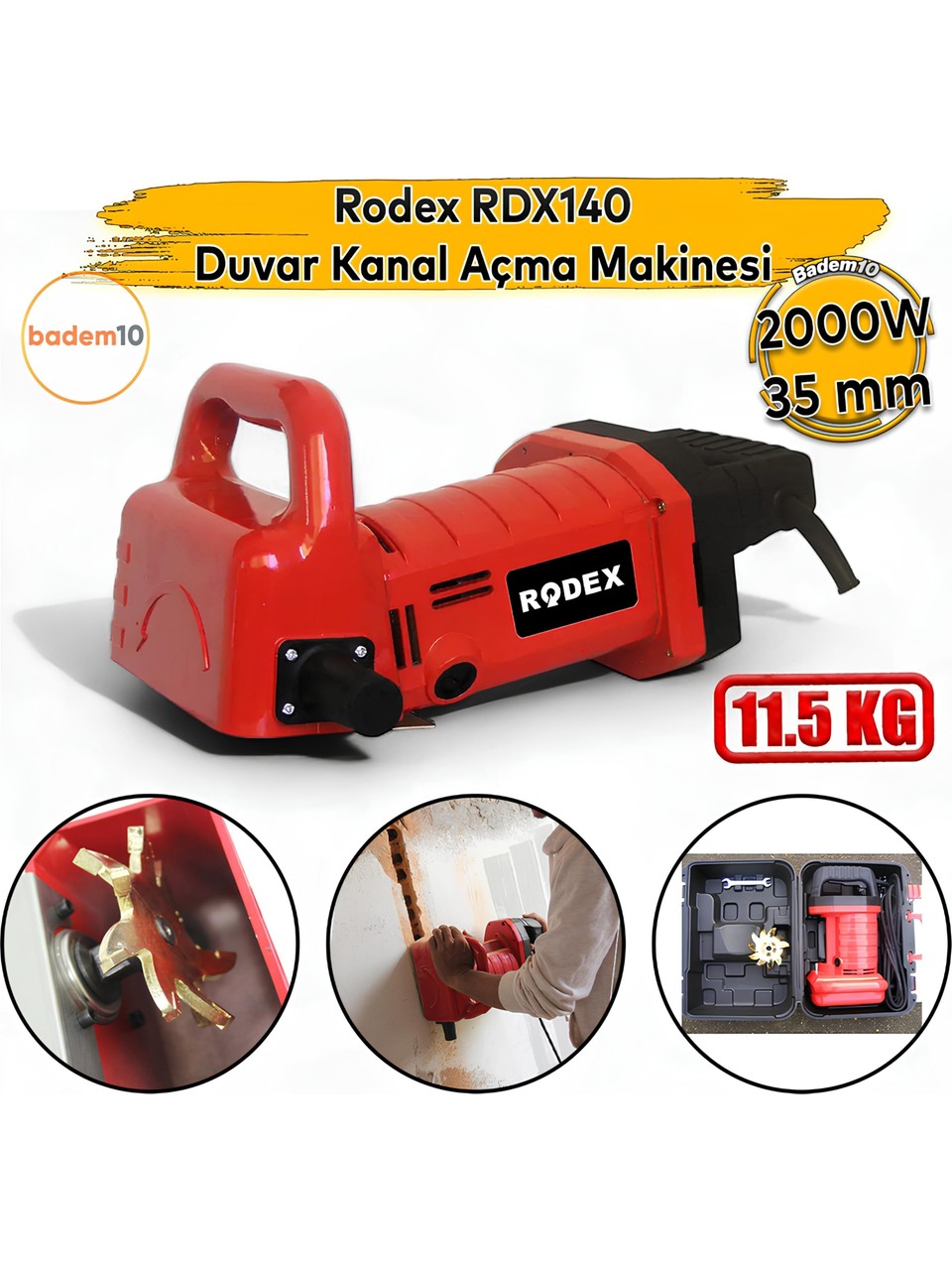 RODEX KANAL AÇMA MAKİNASI