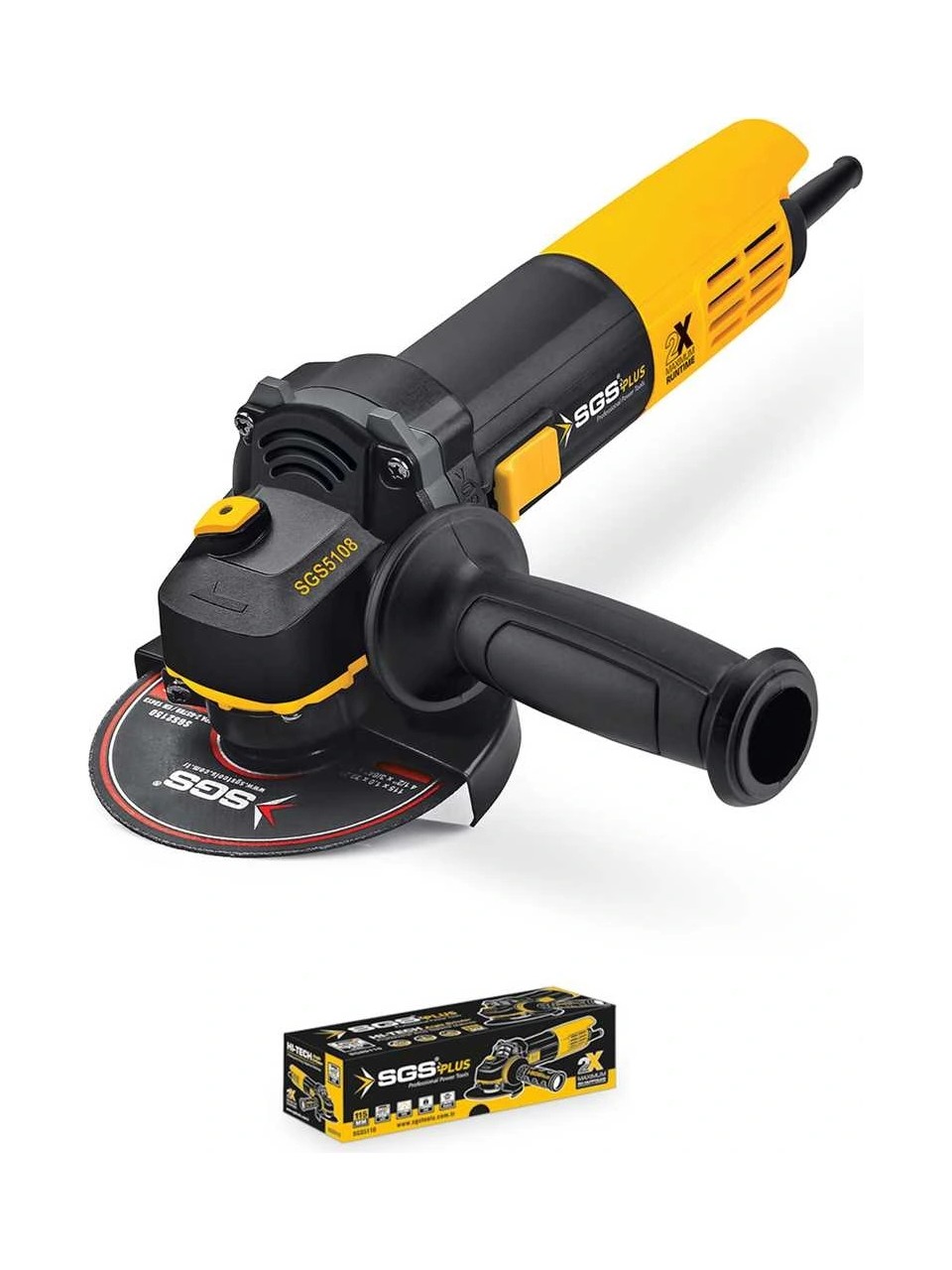 SGS5108 AVUÇ TAŞLAMA 850 WATT 115-125 MM