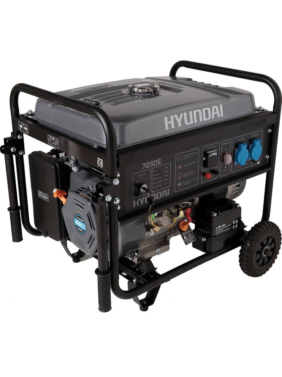 HYUNDAİ JENARATÖR BENZİNLİ MARŞLI HHY7250E