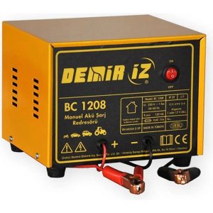 DEMİR İZ AKÜ ŞARJ CİHAZI TEK AKÜ (BC1208)