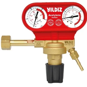 YILDIZ GAZ ASETİLEN BASINÇ DÜŞÜRÜCÜ SAAT 5311 S